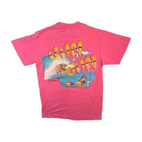 Vintage 80s Ron Jon Surf Shop World Class Tee - Picture 1 of 7